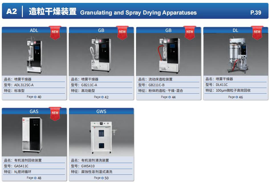 YAMATO雅馬拓造粒干燥裝置的亮點(diǎn)